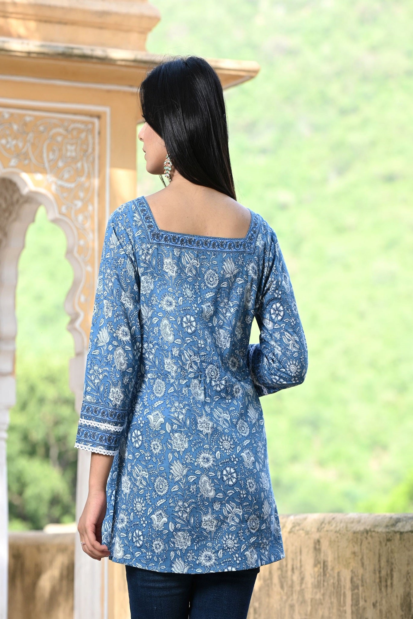 Blue Heaven Short Kurti