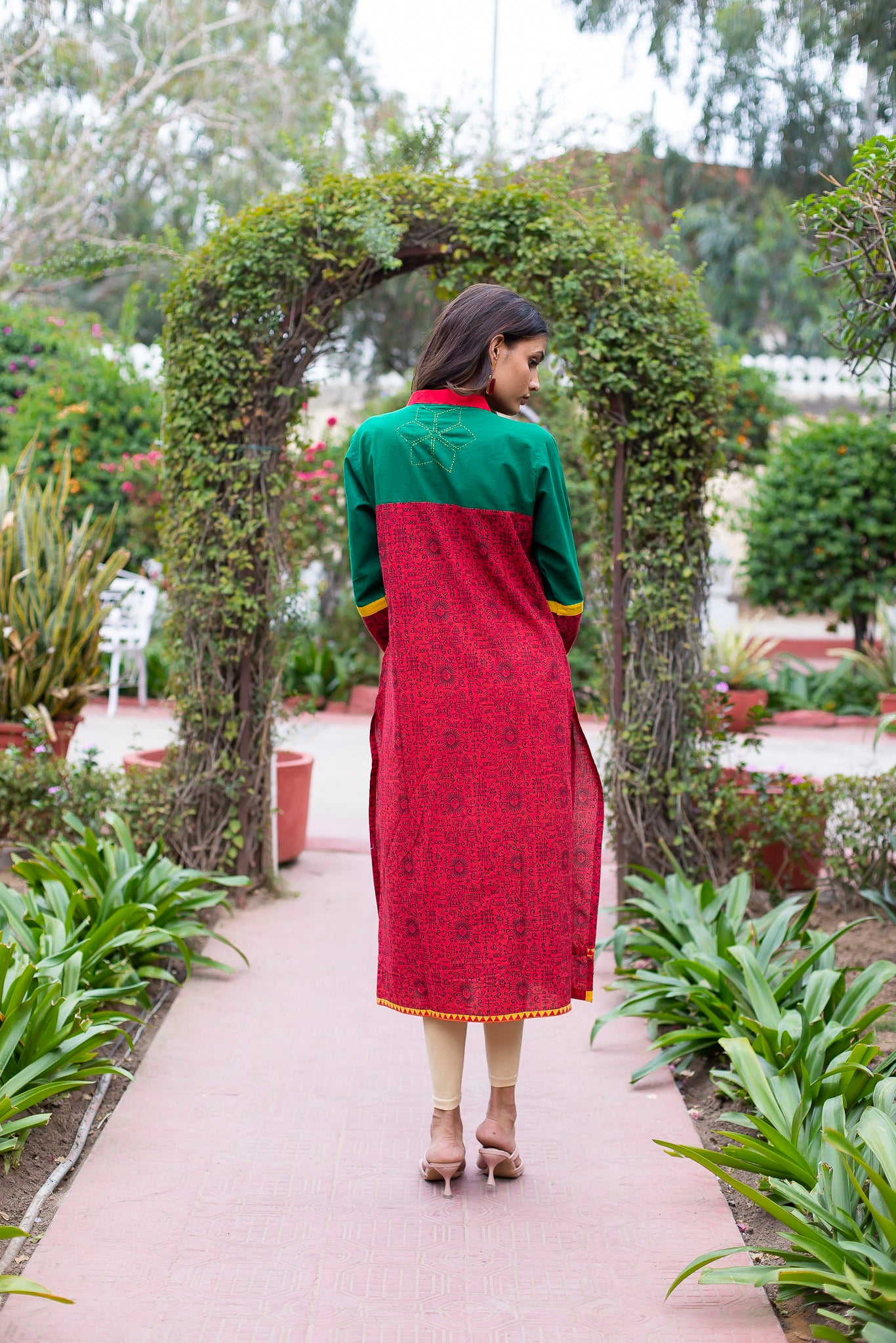 Cotton Embroidery Kurti 1